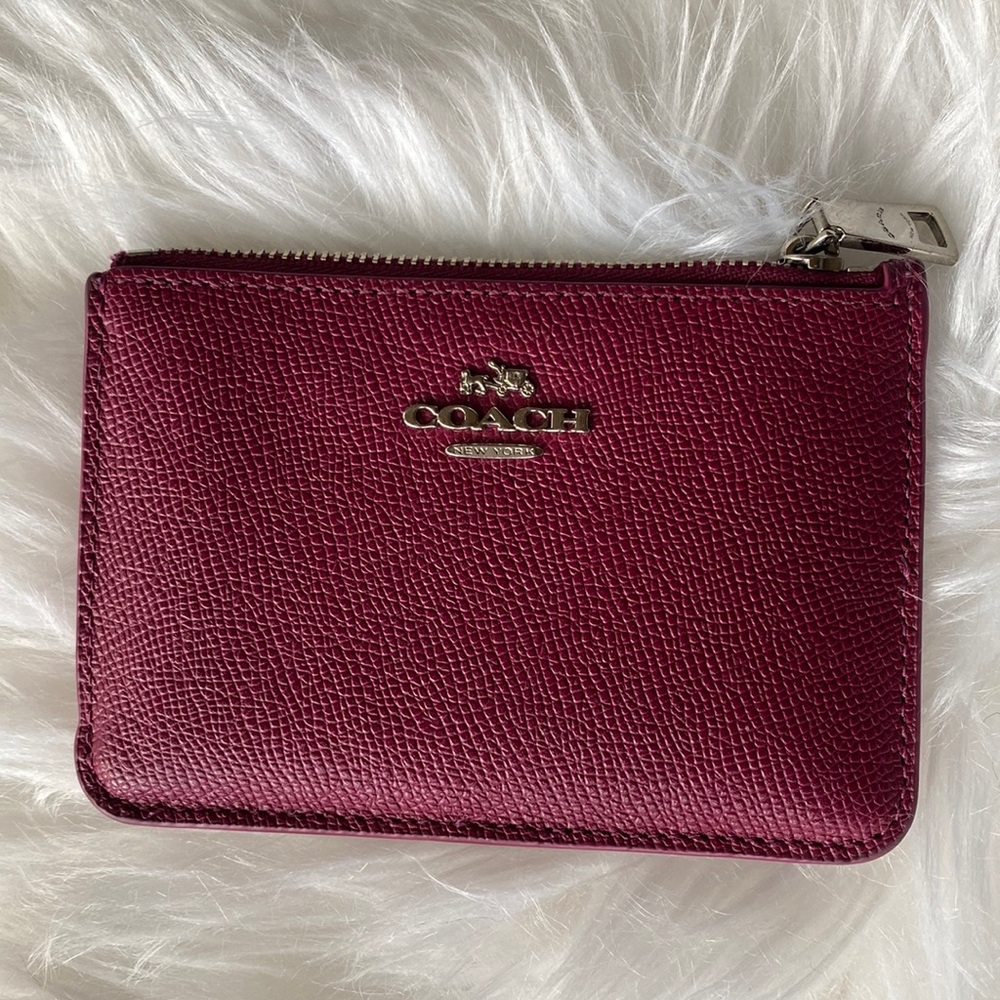 Coach Change Purse/Wallet Magenta Pink